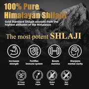 Pure Himalayan Shilajit Resin 30g Lab Tested Fulvic Acid 85+ Trace Minerals