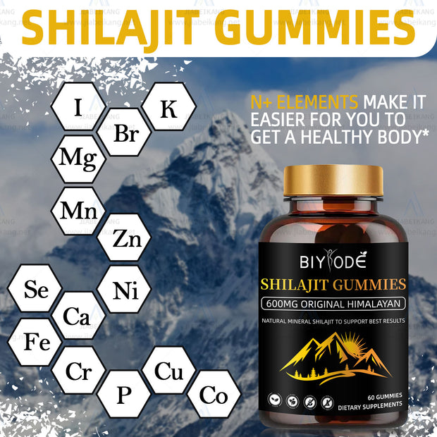 Pure himalayan shilajit immune support gummies - Biyode