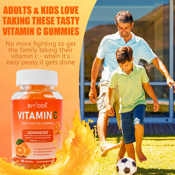 BIYODE, Vegan Vitamin C Gummies - Biyode