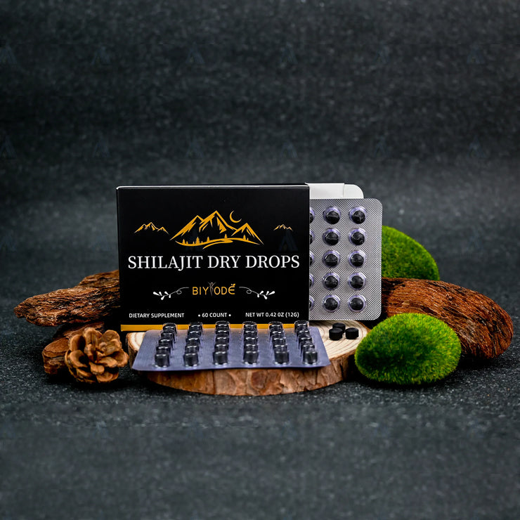 Pure Himalayan Shilajit Dry Drops - Biyode