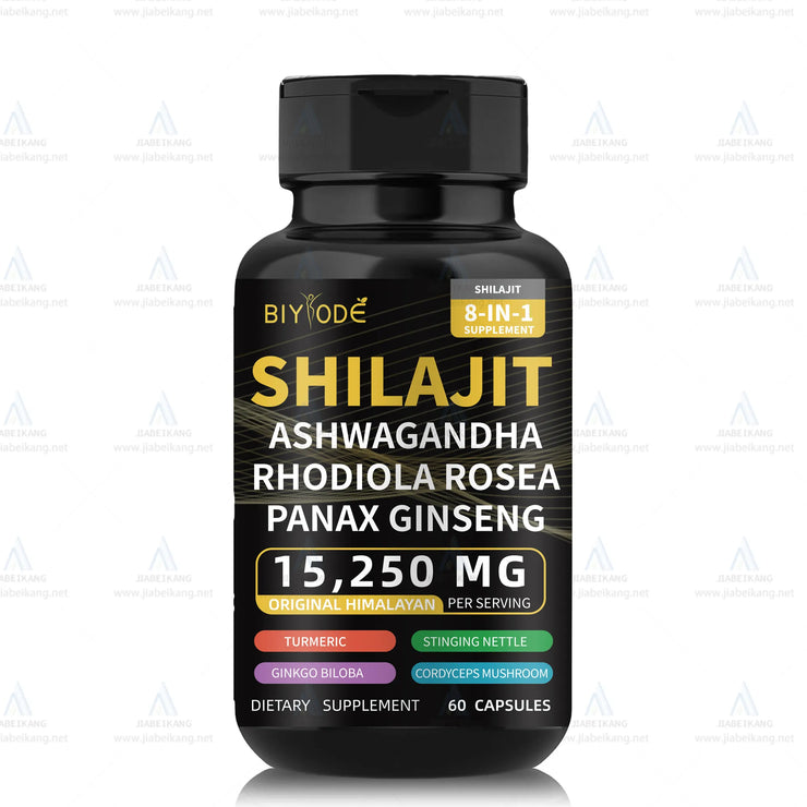 Natural Himalayan brain memory immune support shilajit capsule - Biyode