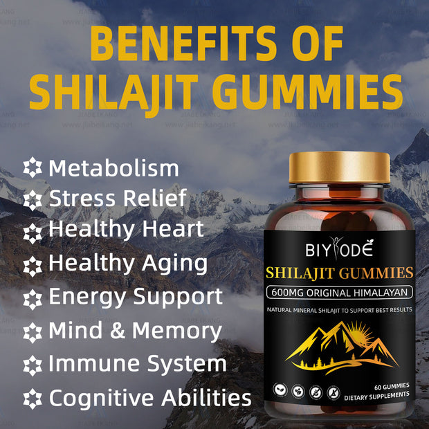 Pure himalayan shilajit immune support gummies - Biyode