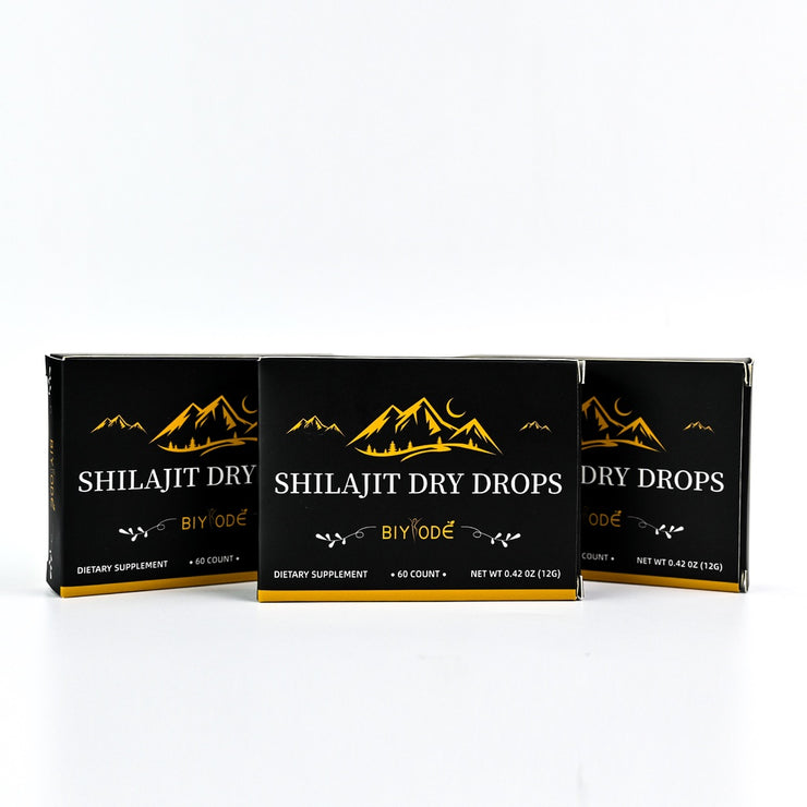 Pure Himalayan Shilajit Dry Drops - Biyode